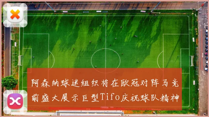 阿森纳球迷组织将在欧冠对阵马竞前盛大展示巨型Tifo庆祝球队精神